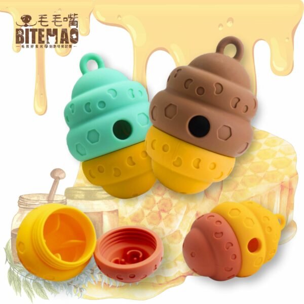 烤糖蜂巢 內層阻隔片設計特寫 減緩漏食速度