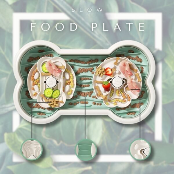 多層骨頭迷宮慢食盤 高階