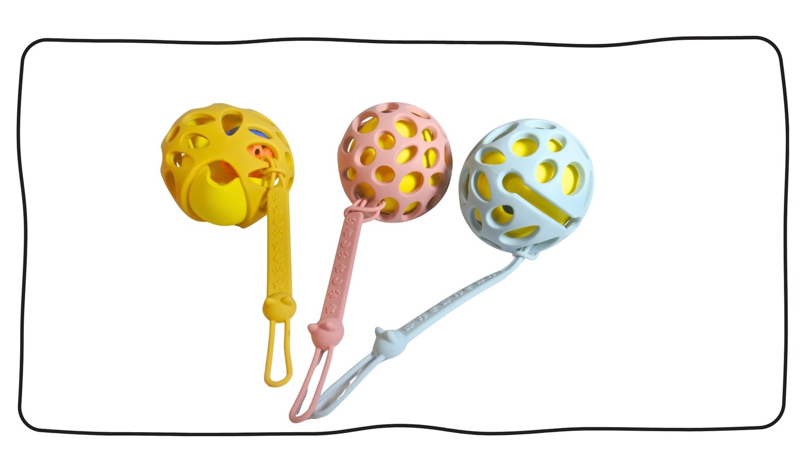 毛毛嘴BiteMao馬卡龍糖心球三款顏色